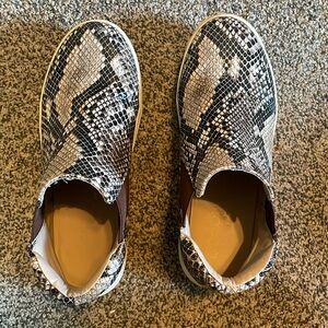 Matisse snake print sneakers